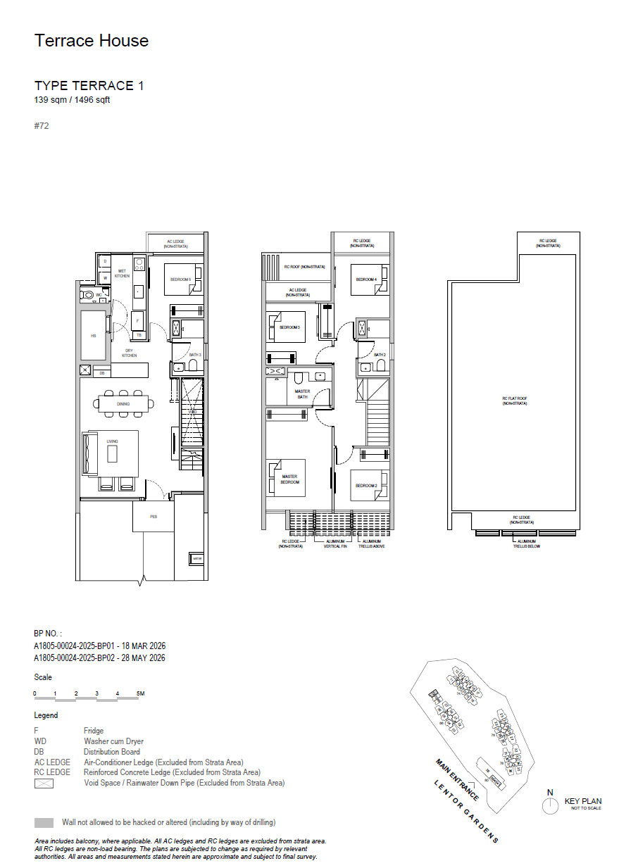 Lentor Gardens Residences 1 Bedroom Floor Plan 2